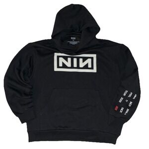 Nine Inch Nails Hoodie L Black Peel It Back Tour ‎ Merch NEW